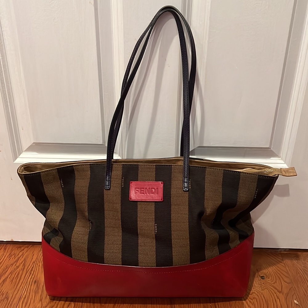 Fendi vacchetta tote bag
